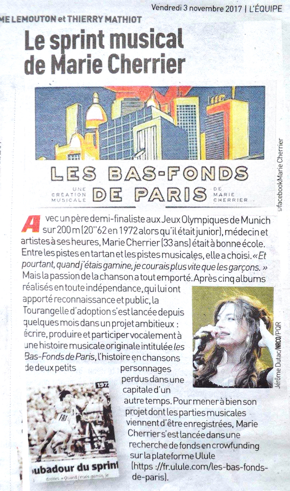Article de l'Equipe